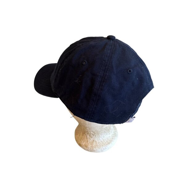 Life Is Good Navy Blue Cotton Baseball Cap Adjustable Strapback - Picture 2 of 5